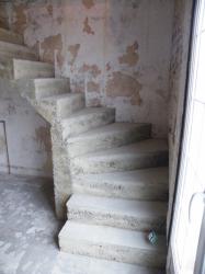 Sarl Art - Escalier béton quart tournant